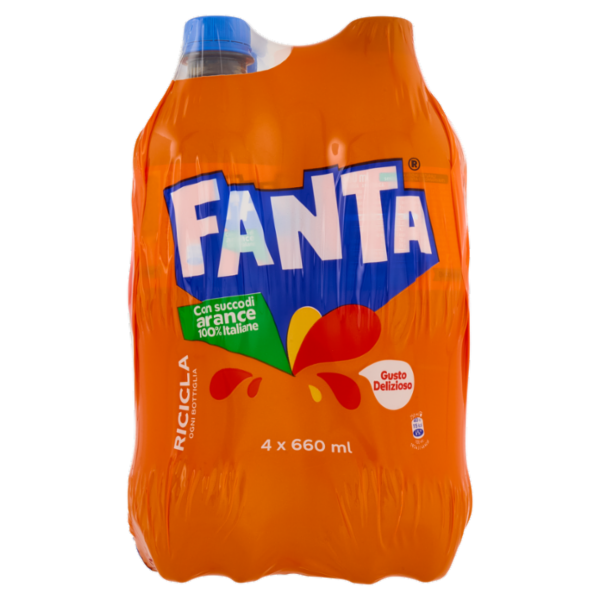 Fanta Orange PET 4 x 66 cl