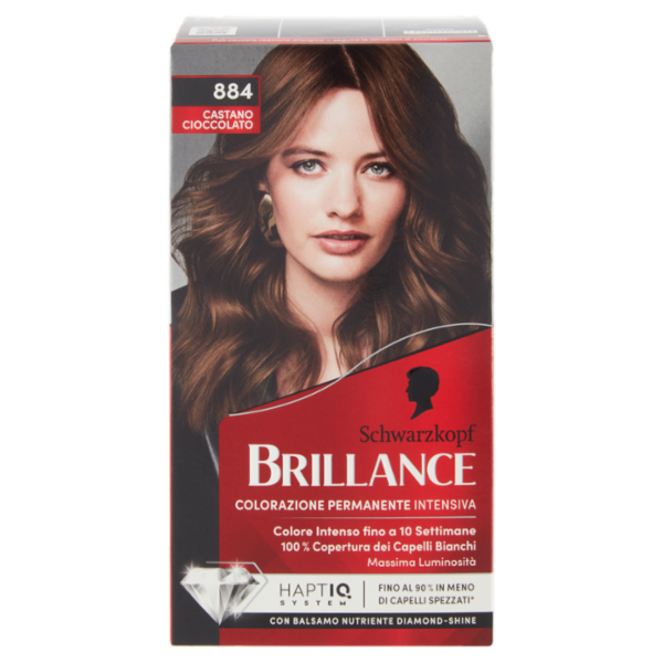 Brillance Colorazione Permanente Intensiva 884 Castano Cioccolato