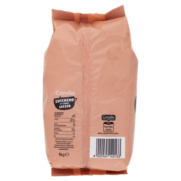 Consilia Zucchero di Canna Grezzo 1 kg