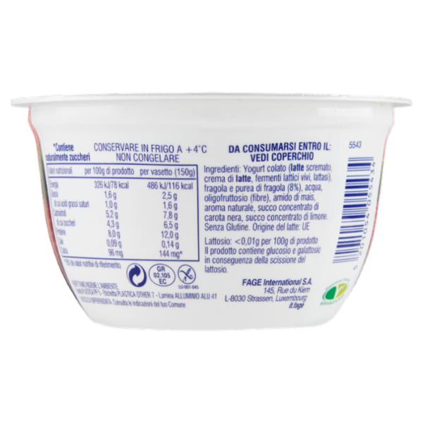 Fage TruBlend fragola 150 g