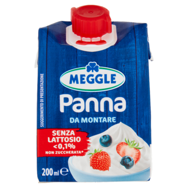 Meggle Panna da Montare Senza Lattosio 200 ml