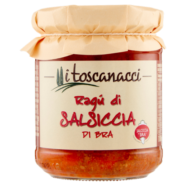 I toscanacci Ragù di Salsiccia di Bra 180 g