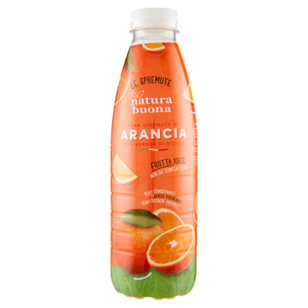 natura buona Pura Spremuta di Arancia con Arance di Sicilia 750 ml