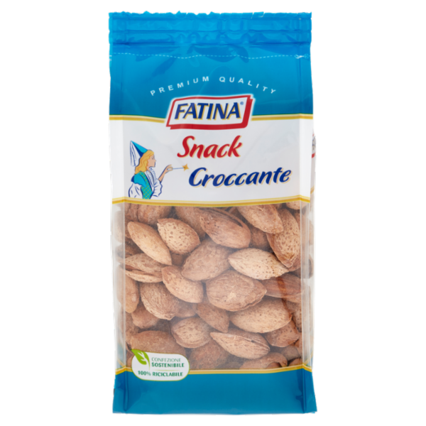 Fatina Snack Croccante Mandorle Tostate e Salate 200 g