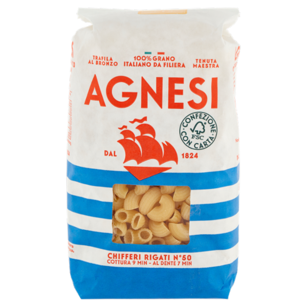 Agnesi Chifferi Rigati N° 50 500 g
