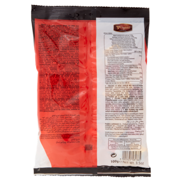 Vergani Linea Chocao Praline di Cioccolato Fondente Crema Nocciola 100 g