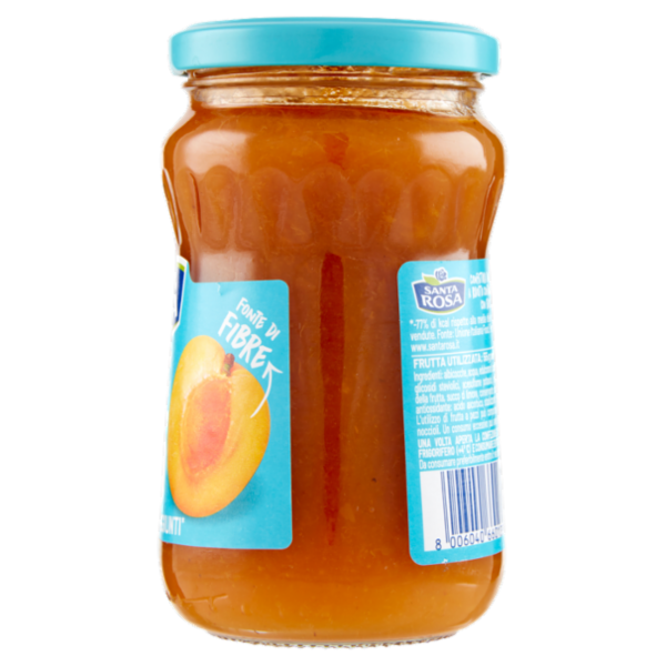Santa Rosa Confettura Albicocche Fonte di Fibre Zero Zuccheri 300 g