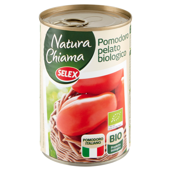 Selex Natura Chiama Pomodori Pelati Biologici 400 g