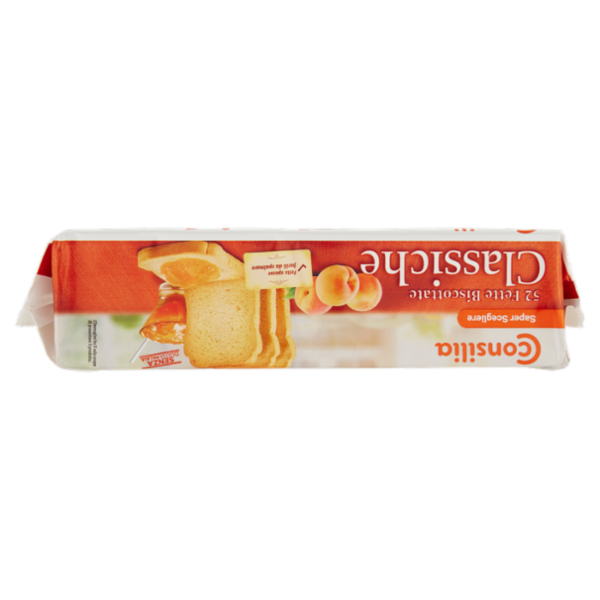 Consilia Saper Scegliere 52 Fette Biscottate Classiche 460 g (senza olio di palma)