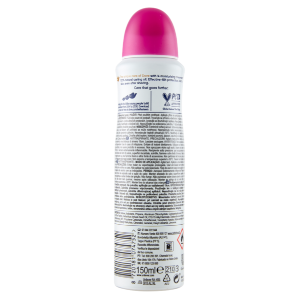 Dove go fresh açaí berry & waterlily scent anti-perspirant 150 ml
