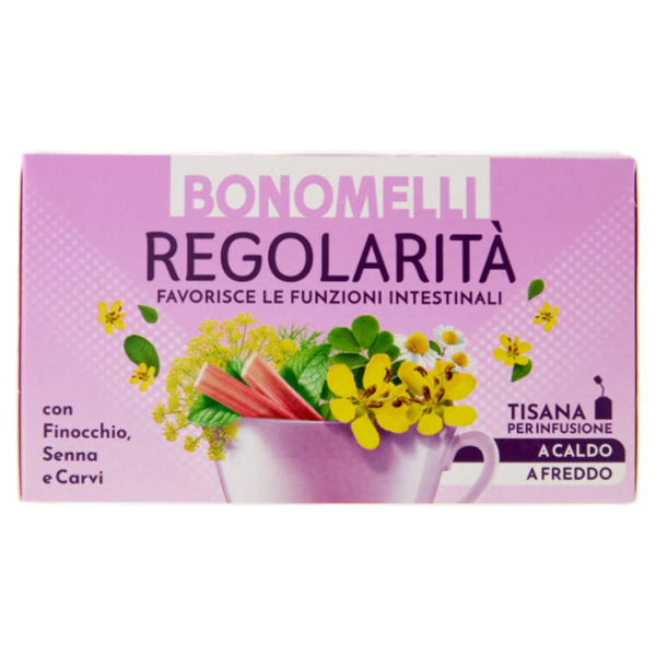 Bonomelli Regolarità Tisana per Infusione 16 Filtri 32 g