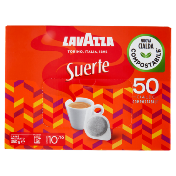Lavazza Suerte 50 Cialde Compostabili* 350 g