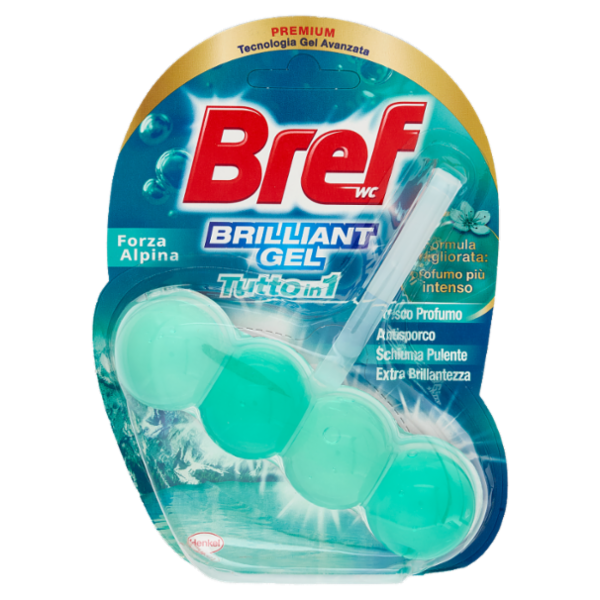 BREF WC Brilliant Gel Tutto in 1 Forza Alpina 42 g