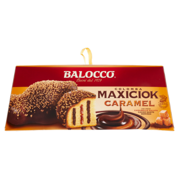 Balocco Colomba Maxiciok Caramel 750 g