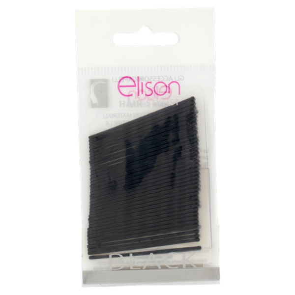 elison Hair Stylist Mollette classic Black 36 pz