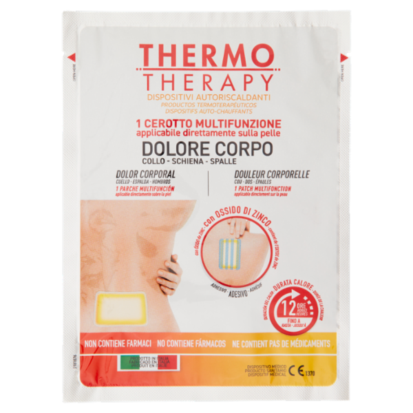 ThermoTherapy Dolore Corpo Collo - Schiena - Spalle Cerotto Multifunzione 1 pz