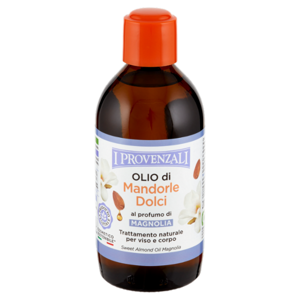 I Provenzali Olio di Mandorle Dolci al profumo di Magnolia 200 mL