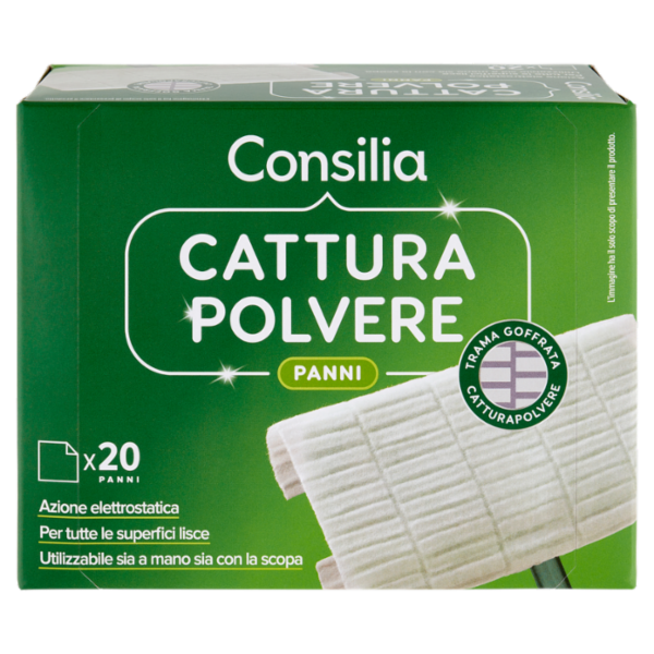 Consilia Panni Cattura Polvere 20 pezzi
