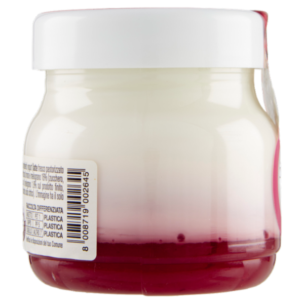 AlpiYò Yogurt di Valtellina Intero con confettura extra di Mora e Melograno 125 g