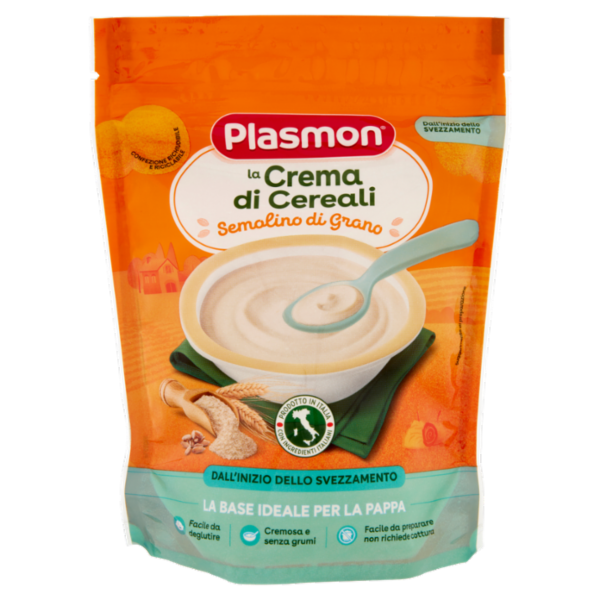 Plasmon la Crema di Cereali Semolino di Grano 200 g
