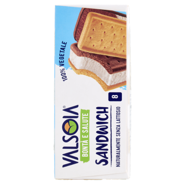 Valsoia Bontà e Salute Sandwich Bianco e Cacao 8 x 40 g