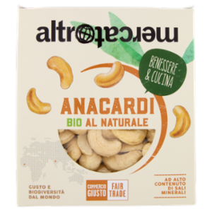 Altromercato Commercio Giusto Anacardi Bio Al Naturale 150 g