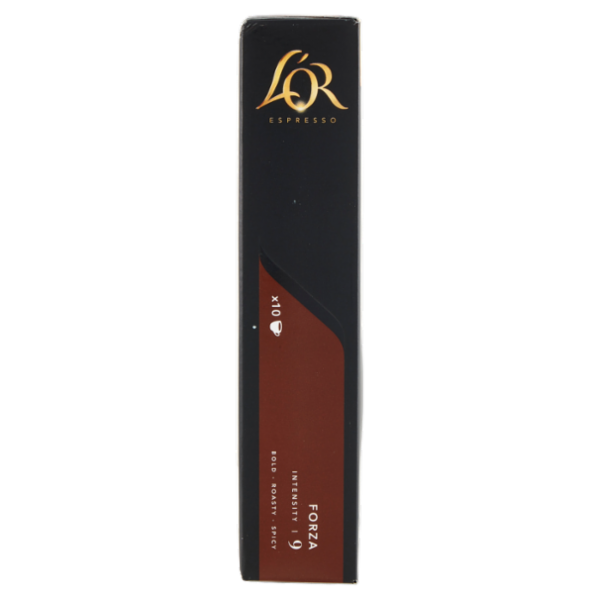 L'Or Espresso Forza 9- 10 Capsule Caffè Compatibili con Macchine Nespresso*® Original 52g
