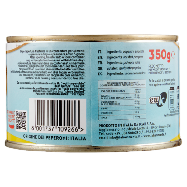 la fiammante Gourmet Peperoni Arrostiti 350 g