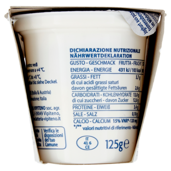 Sterzing Vipiteno Yogurt intero Limone 2 x 125 g