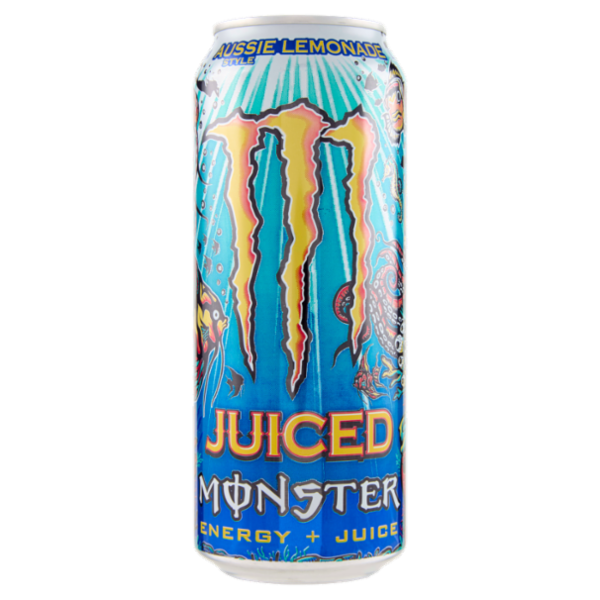 Monster Energy + Juice Aussie Lemonade Can 500 ml