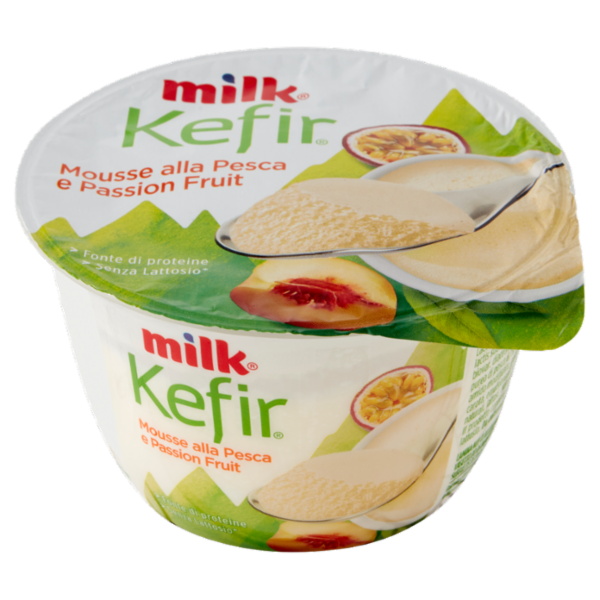 Milk Kefir Mousse alla Pesca e Passion Fruit 125 g
