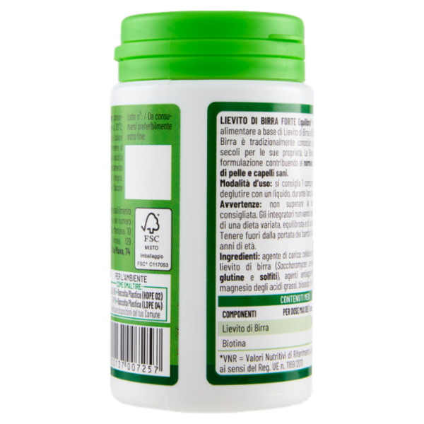 equilibra Lievito di Birra Forte Pelle e Capelli 90 Compresse 45 g