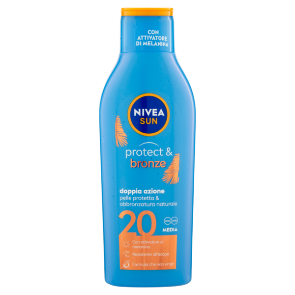 Nivea Sun protect & bronze 20 Media 200 ml