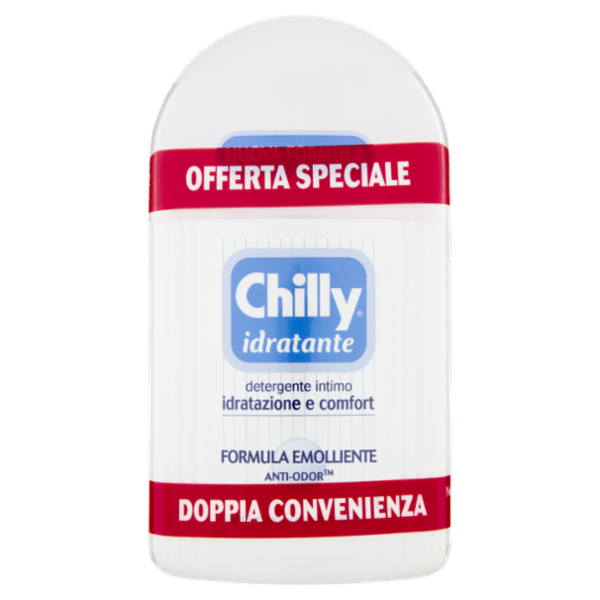 Chilly idratante detergente intimo 2 x 200 ml