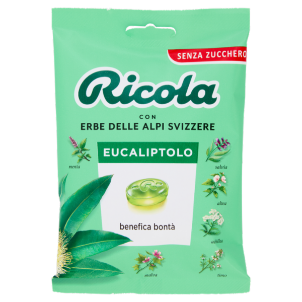 Ricola Eucaliptolo Senza Zucchero 70 g