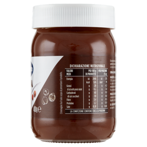 IL GIGANTE Crema Spalmabile alle Nocciole 400 g