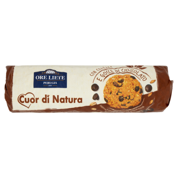 Ore Liete Cuor di Natura con Cereali e Gocce di Cioccolato 250 g