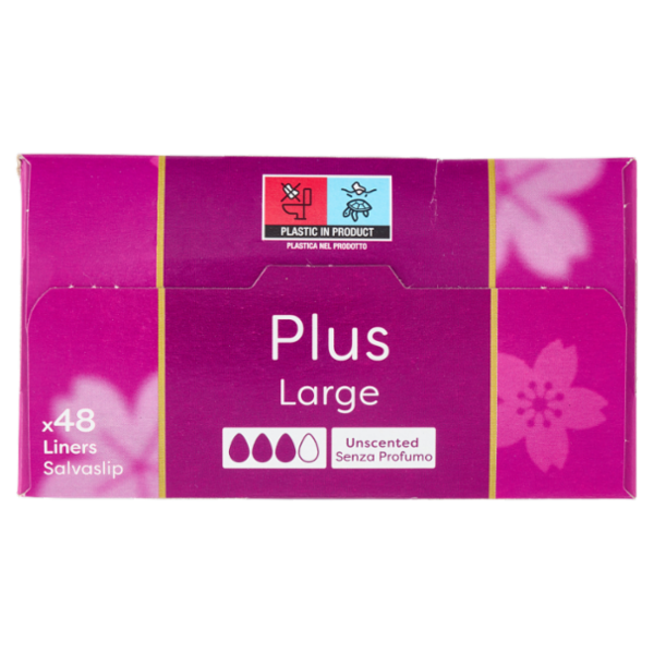 Carefree Plus Large Salvaslip 48 pz