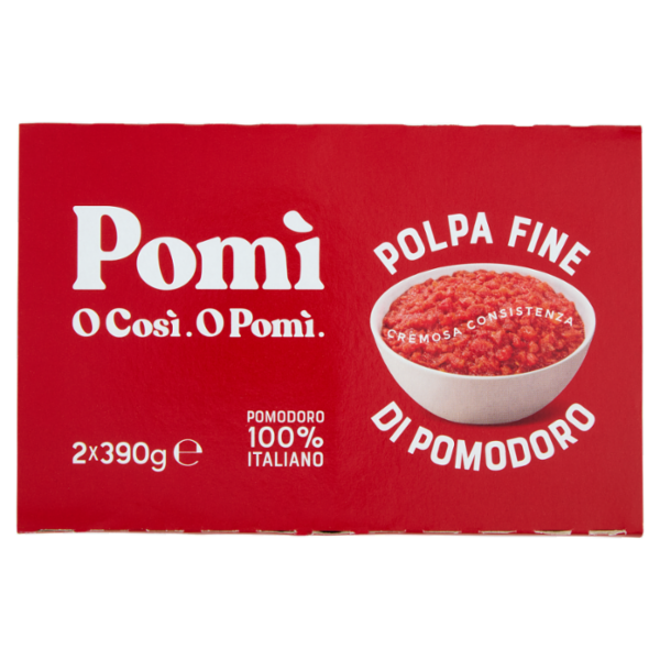 Pomì Polpa Fine di Pomodoro 2 x 390 g