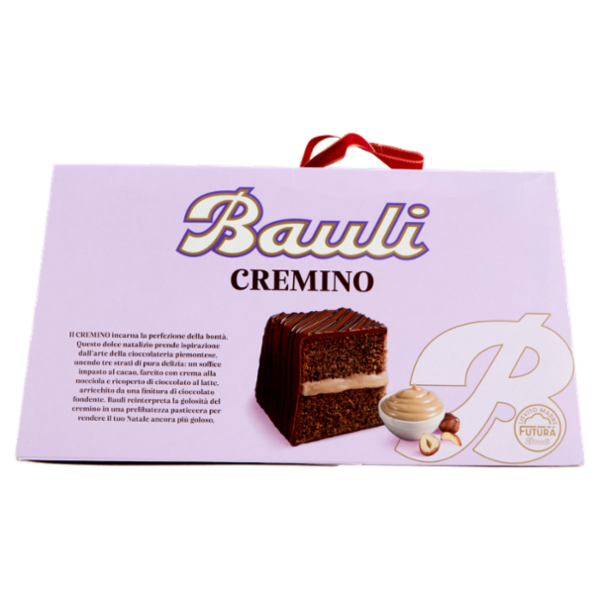 Bauli Cremino Ricoperto di Cioccolato e Farcito di Crema alla Nocciola 750 g