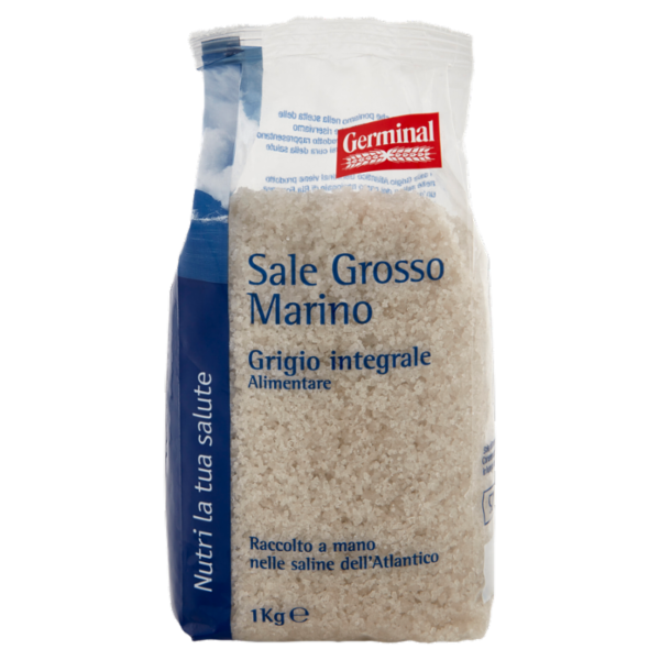 Germinal Sale Grosso Marino Grigio integrale 1 Kg