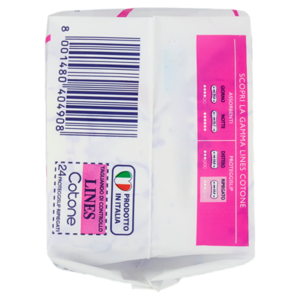 Lines Cotone Proteggislip ripiegati 24 pz