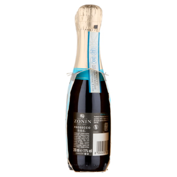 Zonin Prosecco D.O.C. Extra Dry 3 x 200 ml
