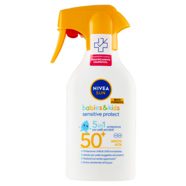 Nivea Sun babies & kids sensitive protect 50+ Molto Alta 270 ml