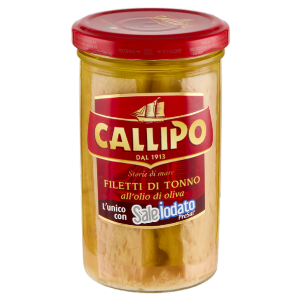 Callipo Filetti di Tonno all'olio di oliva 250 g