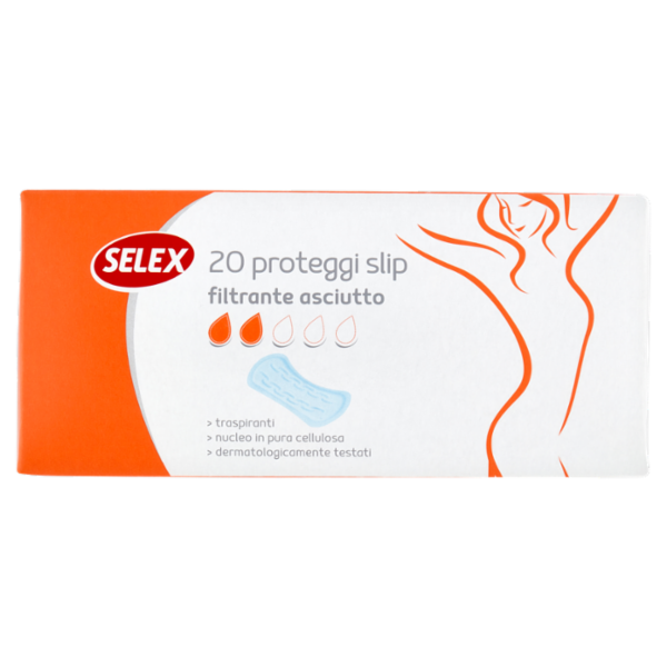 Selex Proteggi Slip Anatomici 20 pezzi