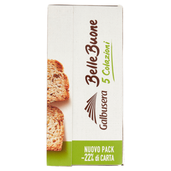 Galbusera BelleBuone 5 Colazioni Semi di papavero semi di girasole, zucca e lino 5 x 40 g