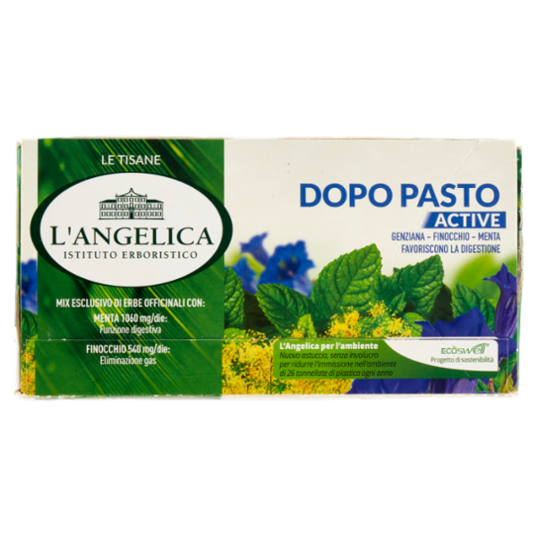 L'Angelica Le Tisane Dopo Pasto Active 18 Filtri 36 g