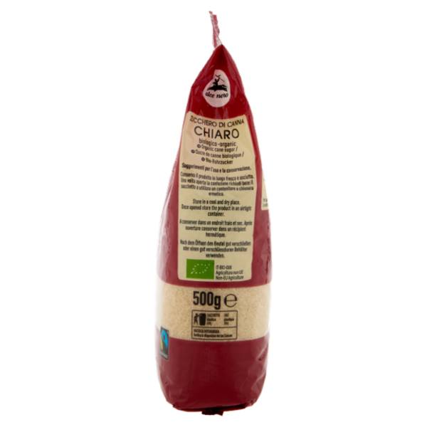 alce nero Zucchero di Canna Chiaro 500 g