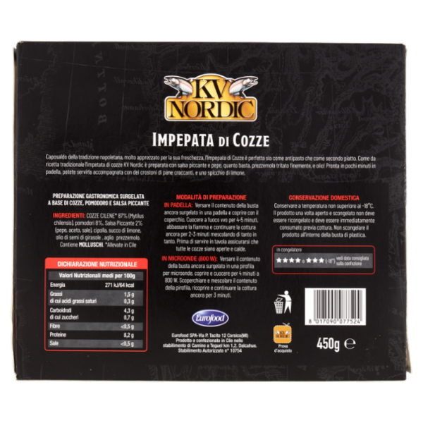 KV Nordic Impepata di Cozze 450 g
